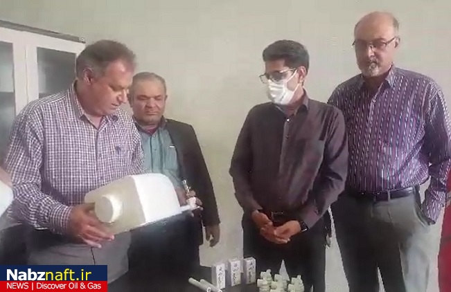 مستند نبض نفت از تهیه و نصب مخازن ضدعفونی در شرکت ملی حفاری ایران