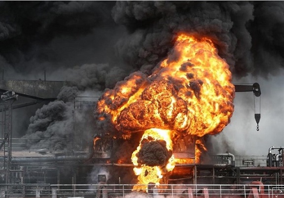 آتش‎سوزی دو نفتکش در کره جنوبی