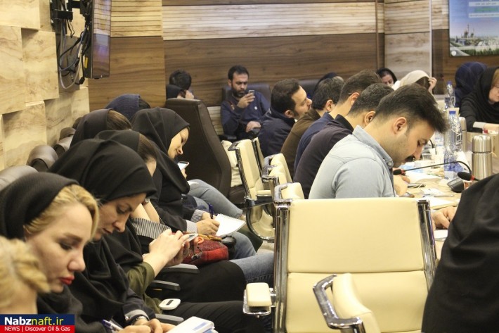 گزارش تصویری نبض نفت از نشست خبری مدیران شرکت مبین انرژی خلیج فارس گزارش تصویری نبض نفت از نشست خبری مدیران شرکت مبین انرژی خلیج فارس