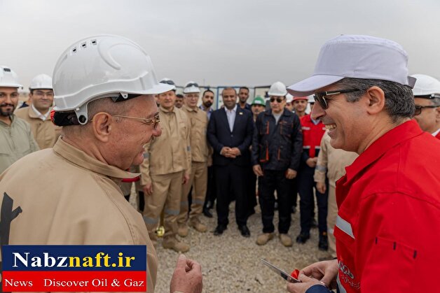 گزارش تصویری از مراسم افتتاح رسمی پروژه حفاری بین‌المللی میدان نفتی کوپال