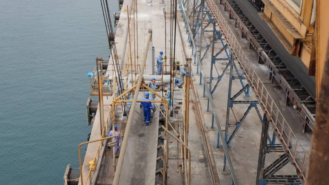 اورهال ۱۳روزه شیپ‌لودر ۱۸ساله؛ تجهیز استراتژیک صادرات اوره پردیس نوسازی شد